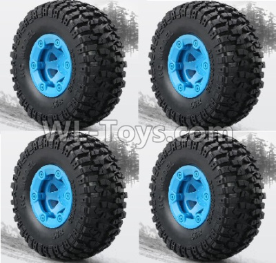 JJRC Q39 Whole Wheel assembly Parts(4pcs)-Blue-FY-CL01,JJRC Q39 Parts,JJRC Q39 highlander Parts