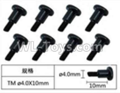 JJRC Q39 screws Parts-W12075 Inner Hexagon T head Machine screws(8pcs)-4.0X10mm,JJRC Q39 Parts,JJRC Q39 highlander Parts