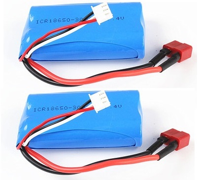 JJRC Q46 Battery Parts-7.4V 3000mah Parts(2pcs)-Official ,JJRC Q46 RC Car Parts,JJRC Q46 RC Truck Spare parts Accessories,1:12 4WD High Speed Buggy Parts