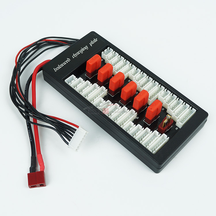 JJRC Q46 ParaBoard,Parallel charging Board with XT60 Plug,Upgrade 1-to-6 Conversion board,JJRC Q46 RC Car Parts,JJRC Q46 RC Truck Spare parts Accessories,1:12 4WD High Speed Buggy Parts
