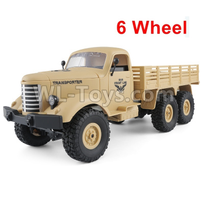 JJRC Q60 BNF Parts-Whole 6 wheel BNF-Yellow(Include the Whole Car,Not include the Battery,Transmitter and USB Charger),JJRC Q60 Parts,JJRC Q60 Upgrade parts