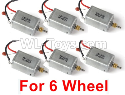 JJRC Q60 6 Wheel Drive Motor Parts(6pcs)-Can only be used For 6 Wheel car,JJRC Q60 Parts,JJRC Q60 Upgrade parts