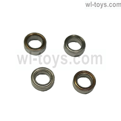 JLB Racing 11101 BE003 Bearings(8X5X2.5MM) -4pcs,JLB Racing 1:10 CHEETAH RC Truck Spare Parts Replacement Accessories,11101 1:10 Scale Brushless RC Racing Car Parts