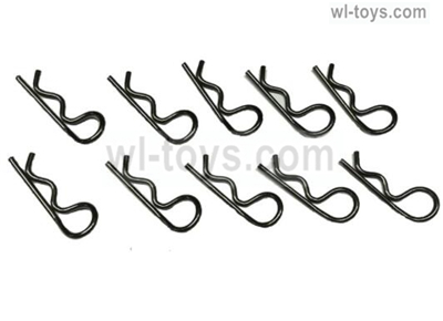 JLB Racing 11101 EA1043 Car shell pin(10pcs),JLB Racing 1:10 CHEETAH RC Truck Spare Parts Replacement Accessories,11101 1:10 Scale Brushless RC Racing Car Parts
