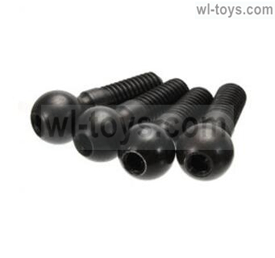 JLB Cheetah Metal ball head screws-8X22(4pcs) Parts-EA1068,JLB Cheetah Parts,JLB cheetah 1/10 21101 RC Car Parts,JLB Racing Cheetah parts,JLB Racing 21101 parts