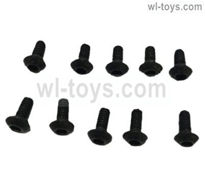 JLB Cheetah Screws Parts-PM3X6mm Screws-10pcs Parts-SW006,JLB Cheetah Parts,JLB cheetah 1/10 21101 RC Car Parts,JLB Racing Cheetah parts,JLB Racing 21101 parts
