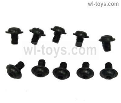 JLB Cheetah Screws Parts-PwM2.5X4mm-10pcs Parts-SW011,JLB Cheetah Parts,JLB cheetah 21101 parts,jlb racing cheetah parts,jlb Racing 21101 partws