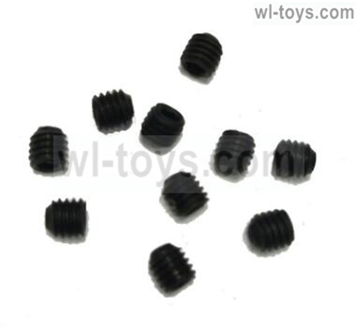 JLB Racing 11101 SW017 Jimi Machine screws-3X3mm-10pcs,JLB Racing 1:10 CHEETAH RC Truck Spare Parts Replacement Accessories,11101 1:10 Scale Brushless RC Racing Car Parts