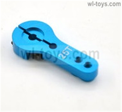 JLB Cheetah Upgade Metal 25T Metal servo arm(1pcs-Blue) Parts,JLB Cheetah Parts,JLB cheetah 1/10 21101 RC Car Parts,JLB Racing Cheetah parts,JLB Racing 21101 parts