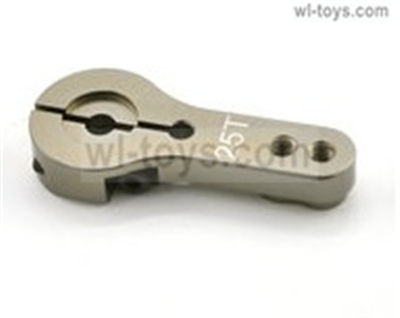 JLB Cheetah Upgade Metal 25T Metal servo arm(1pcs-Gray) Parts,JLB Cheetah Parts,JLB cheetah 1/10 21101 RC Car Parts,JLB Racing Cheetah parts,JLB Racing 21101 parts