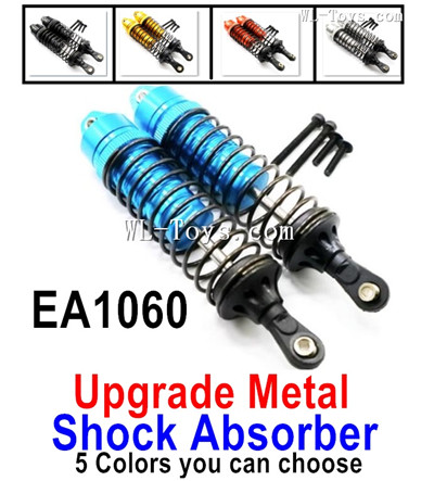 JLB J3 Speed Upgrade Parts EA1060 Upgrade Metal Shock Absorber,Damper.Total 2pcs.It can be used for the Front or Rear.There are 5 Color you can choose.1/10 JLB J3 Speed RC Car Replacement Accesories.