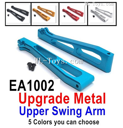 JLB Racing 11101 Upgrade Parts EA1002 Upgrade Metal Upper Swing Arm.Total 2 PCS.There are 5 Color you can choose.1/10 JLB 11101 RC Car Replacement Accesories.