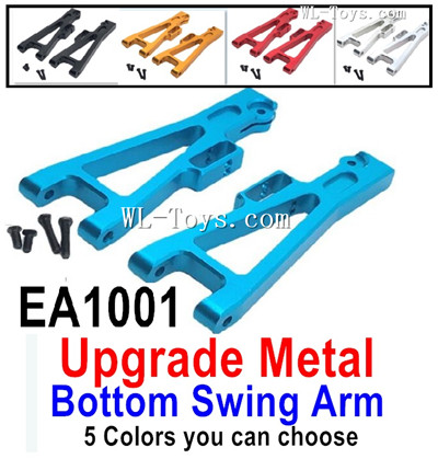JLB Racing 11101 Upgrade Parts EA1001 Upgrade Metal Bottom Swing Arm.Total 2 PCS.There are 5 Color you can choose.1/10 JLB 11101 RC Car Replacement Accesories.