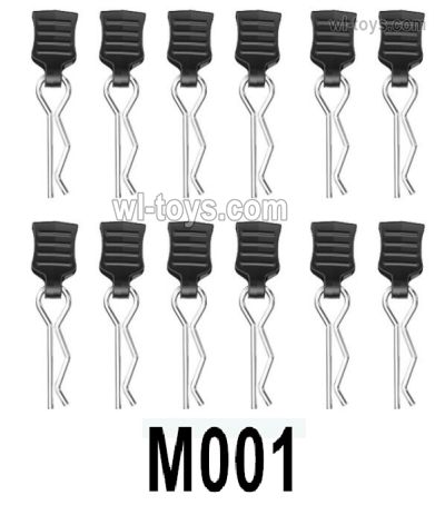 MJX Hyper Go 16207 Parts M001 Body clips for the Body Shell.Total 12pcs.MJX 16207 1/16 RC Car Replacement Accesories.