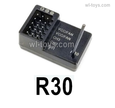 MJX Hyper Go 16207 Parts R30 3-Channel Receiver 120m Distance For 16207 16208 16209 16210 Brushless RC Car.MJX 16207 1/16 RC Car Replacement Accesories.