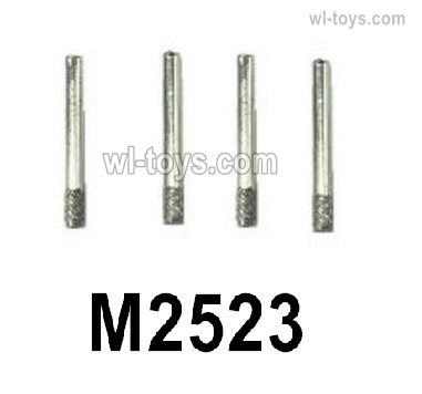 MJX Hyper Go 16207 Parts M2523 retainer pin for the Rear Seat.Total 4pcs.MJX 16207 1/16 RC Car Replacement Accesories.
