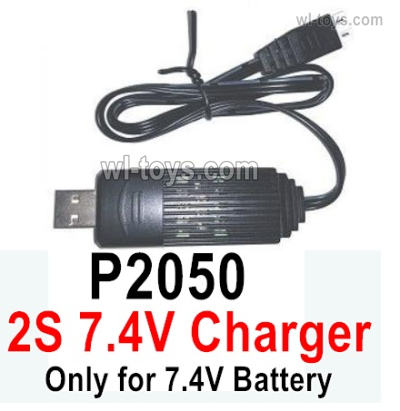 MJX Hyper Go 16207 Parts USB P2050 7.4V 2S USB Charger.It can only charge the 7.4V 2S Battery.MJX 16207 1/16 RC Car Replacement Accesories.