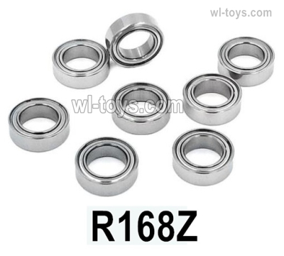 MJX Hyper Go 16207 Parts R168Z Bearings.Total 8pcs.MJX 16207 1/16 RC Car Replacement Accesories.