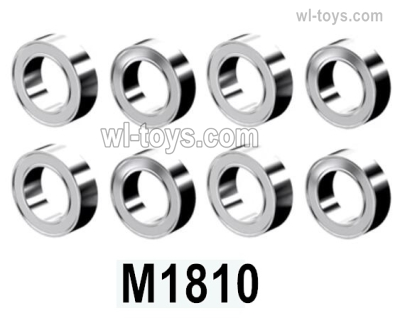 MJX Hyper Go 16207 Parts M1810 Bearings.Total 8pcs.MJX 16207 1/16 RC Car Replacement Accesories.