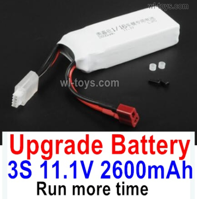 MJX Hyper Go 16208 Upgrade 3S Battery Packs Parts,3S 11.1V 2600mah Battery.Total 1pcs.MJX 16207 1/16 RC Car Replacement Accesories.