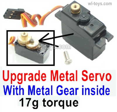 MJX Hyper Go 16208 Upgrade Metal Servo Parts.17g Servo With Metal Gear insde.MJX 16207 1/16 RC Car Replacement Accesories.