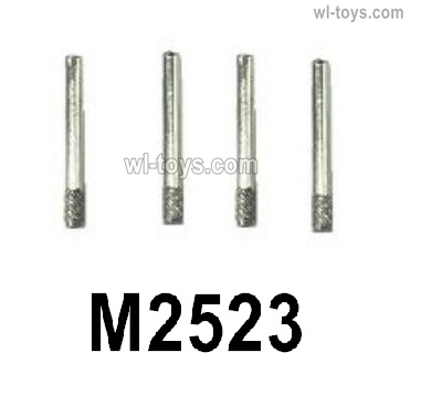 MJX Hyper Go 16208 Parts M2523 retainer pin for the Rear Seat.Total 4pcs.MJX 16207 1/16 RC Car Replacement Accesories.