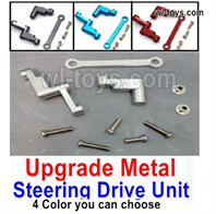 MJX Hyper Go 16209 16210 Upgrade Metal Steering Drive unit Parts.There are 4 Color you can choose.MJX 16209 162101/16 RC Car Replacement Accesories.