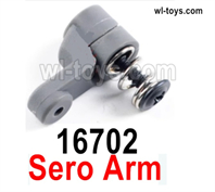 MJX Hyper Go 16209 16210 Parts 16702 Steering gear swing arm assembly.MJX 16209 162101/16 RC Car Replacement Accesories.