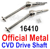 MJX Hyper Go 16209 16210 Parts 16410 Metal CVD Drive shaft,CVD Tire Transmission Components.Total 2pcs.MJX 16209 162101/16 RC Car Replacement Accesories.