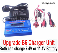 MJX Hyper Go 16209 16210 Upgrade B6 Balance charger and Power Charger unit.It can charge 2S 7.4v or 3S 11.1V Battery.MJX 16209 162101/16 RC Car Replacement Accesories.