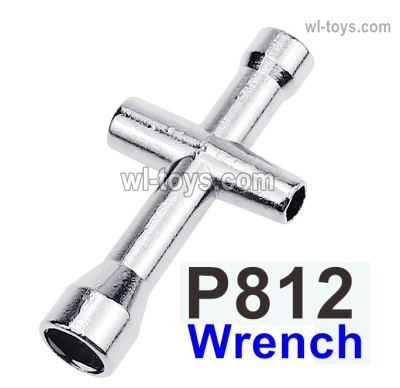 MJX Hyper Go 14301 14302 Parts P812 Cross Wrench Sleeve Mini Spanner Metal Hexagon Socket Wheel Spanner M2 M2.5 M3 M4 Screw Nut Wrenches Maintenance Tool.MJX Hyper Go 14301 14302 RC Car Replacement Accesories.