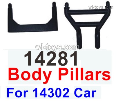 MJX Hyper Go 14301 14302 Parts 14281 Body Pillars For Hyper Go 14302 RC Car.MJX Hyper Go 14301 14302 RC Car Replacement Accesories.