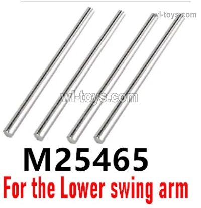 MJX Hyper Go 14301 14302 Parts M25465 Fixed shaft for the Lower swing arm.Total 4pcs.MJX Hyper Go 14301 14302 RC Car Replacement Accesories.