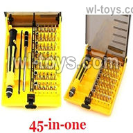 MJX Hyper Go 14301 14302 Parts Screws Driver-45-IN-1 Package.MJX Hyper Go 14301 14302 RC Car Replacement Accesories.