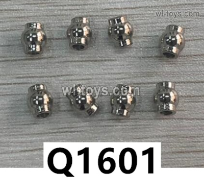 MJX Hyper Go 14301 14302 Parts Q1601 Ball head.Total 8pcs.MJX Hyper Go 14301 14302 RC Car Replacement Accesories.