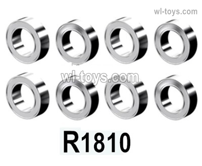MJX Hyper Go 14301 14302 Parts R1810 Bearings.Total 8pcs.MJX Hyper Go 14301 14302 RC Car Replacement Accesories.