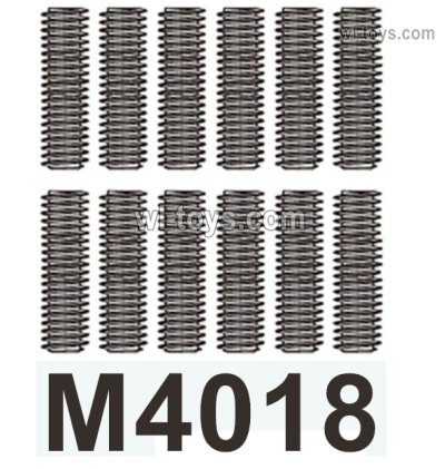 MJX Hyper Go 14301 14302 Parts M4018 Set Scrrews.MJX Hyper Go 14301 14302 RC Car Replacement Accesories.