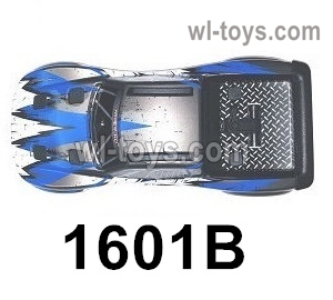 MJX Hyper Go H16 H16E H16H H16P Parts 1601B Body shell Cover for MJX Hyper go 16208 H16 H16E H16H H16P RC Car.Dark Blue Color.MJX H16 H16E H16H H16P RC Car Replacement Accesories.