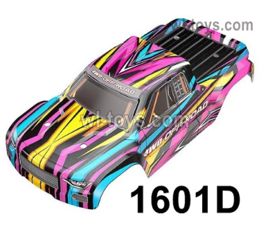 MJX Hyper Go H16 H16E H16H H16P Parts 1601D Body shell Cover for MJX Hyper go 16209 16210 H16 H16E H16H H16P RC Car.MJX H16 H16E H16H H16P RC Car Replacement Accesories.