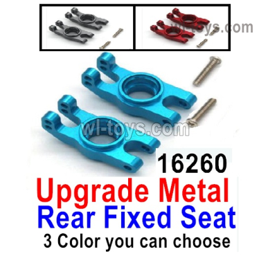 MJX Hyper Go H16 H16E H16H H16P Parts Upgrade Metal Rear fixed Seat.16260.There are 3 Color you can choose.MJX H16 H16E H16H H16P RC Car Replacement Accesories.
