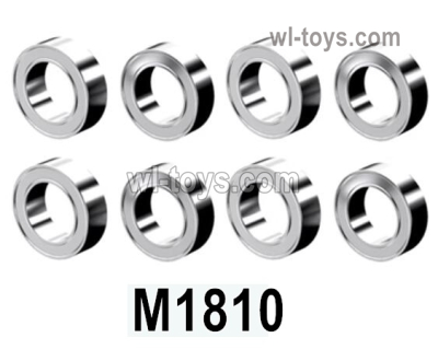 MJX Hyper Go H16BM H16GT H16DR Parts M1810 Bearings.Total 8pcs.MJX H16BM H16GT H16DR RC Car Replacement Accesories.