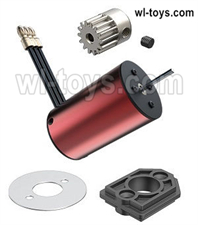 MJX Hyper Go H16BM Parts Brushless motor,Motor kit and Motor Fixed seat.This kit can only be used for the Hyper Go H16BM Brushless Version RC Car