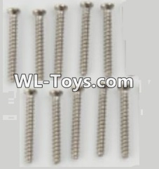 PXtoys 9300 Spare parts P88001 Round Head screws(10pcs)-2.3x15mm,PXtoys 9300 RC Car Parts,PXtoys 9300 RC Truck Spare parts Accessories,1:18 4WD High Speed Buggy Parts