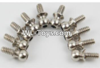 PXtoys 9300 Spare parts P88010 1.5 Ball head(10pcs),PXtoys 9300 RC Car Parts,PXtoys 9300 RC Truck Spare parts Accessories,1:18 4WD High Speed Buggy Parts