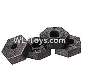 PXtoys 9300 Spare parts-02 Combination device, six angle wheel seat(4pcs),PXtoys 9300 RC Car Parts,PXtoys 9300 RC Truck Spare parts Accessories,1:18 4WD High Speed Buggy Parts