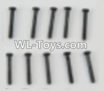 PXtoys 9301 Spare parts P88002 Round Head screws(10pcs)-1.8x14mm,PXtoys 9301 RC Car Parts,PXtoys 9301 RC Truck Spare parts Accessories,1:18 4WD High Speed Buggy Parts