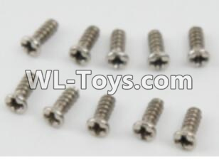 PXtoys 9301 Spare parts P88003 Round Head screws(10pcs)-2.3x6mm,PXtoys 9301 RC Car Parts,PXtoys 9301 RC Truck Spare parts Accessories,1:18 4WD High Speed Buggy Parts