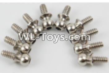 PXtoys 9301 Spare parts P88010 1.5 Ball head(10pcs),PXtoys 9301 RC Car Parts,PXtoys 9301 RC Truck Spare parts Accessories,1:18 4WD High Speed Buggy Parts