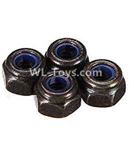 PXtoys 9301 Spare parts P88021 M3 Anti loose nut(4pcs),PXtoys 9301 RC Car Parts,PXtoys 9301 RC Truck Spare parts Accessories,1:18 4WD High Speed Buggy Parts