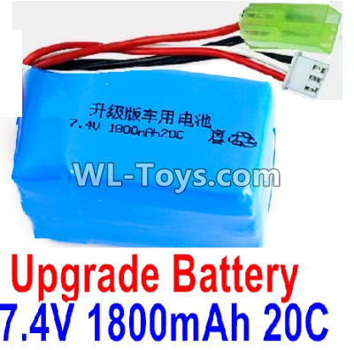 PXtoys 9301 Spare parts-32-02 Upgrade 7.4V 1800MAH Battery(1pcs)-Szie-57X30X30mm,Weight-97g,PXtoys 9301 RC Car Parts,PXtoys 9301 RC Truck Spare parts Accessories,1:18 4WD High Speed Buggy Parts